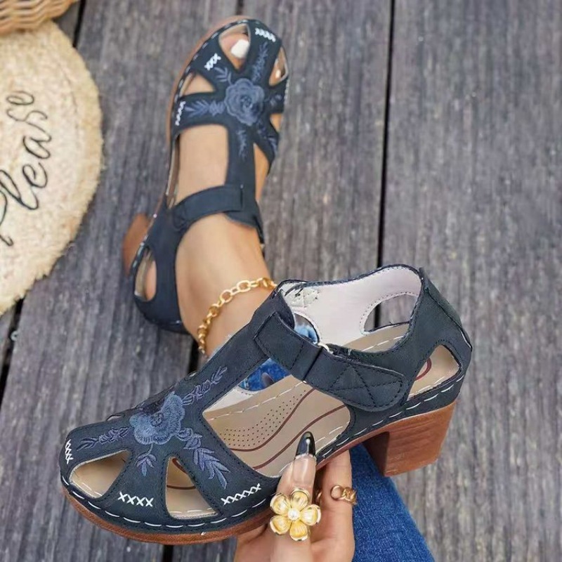Women's Sandals Mid Block Heel - огляд і ціна Formal Women Daily Wear Footwear