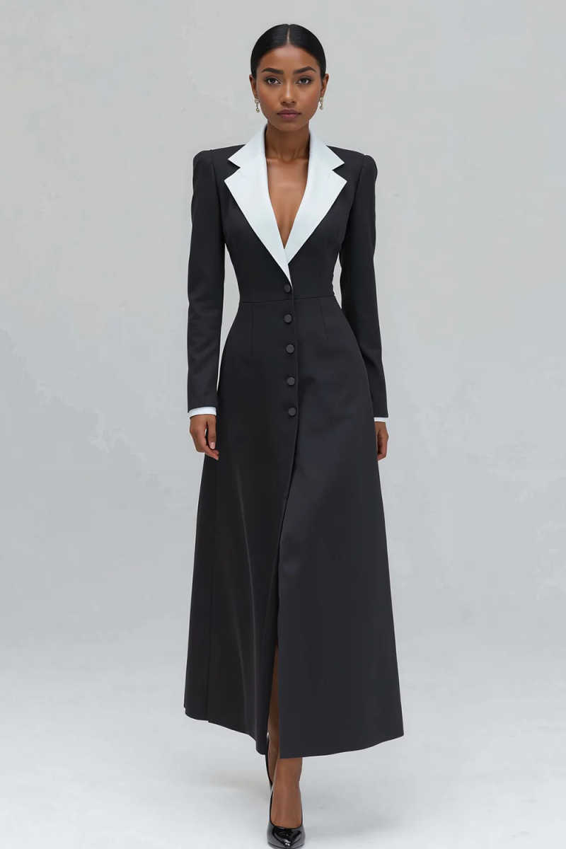 A Line Women Long Blazer Jacke - огляд і ціна Women'S Formal Wear For Wedding Guest