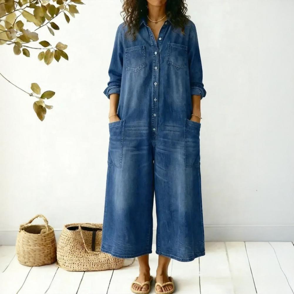 Women's Oversized Denim Jumpsu - огляд і ціна Women'S Formal Wear Jumpsuit