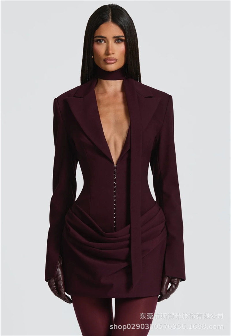 Long Scarf Women Suit 1 Piece  - огляд і ціна Women Formal Wear Coat