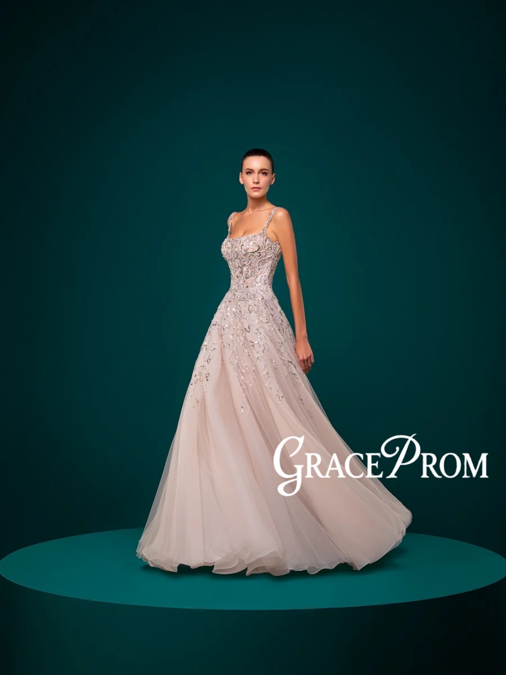 Elegant Square Neck Evening Dr - огляд і ціна Women Formal Wear Dubai