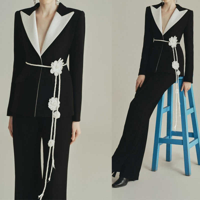 Customized Elegant Women Pants - огляд і ціна Women Formal Wear Belt