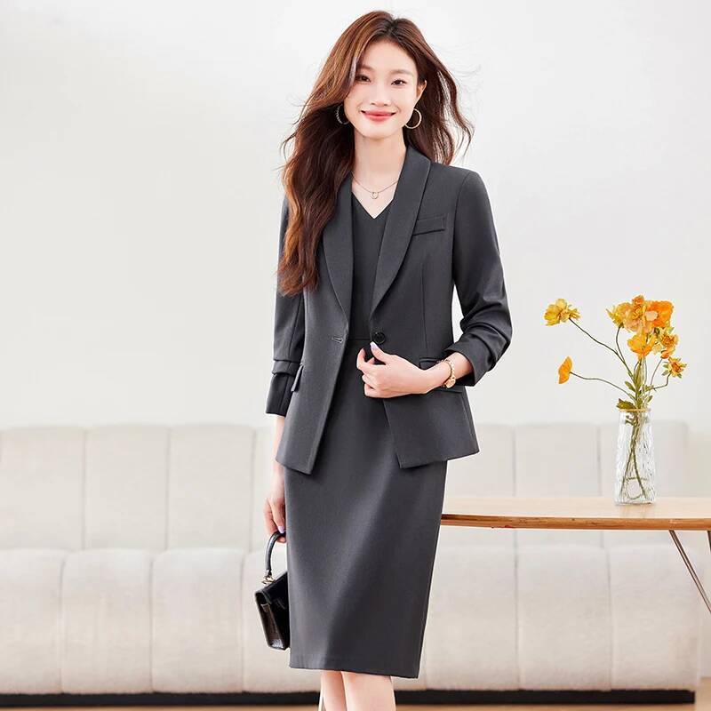 High Quality Fabric Women Busi - огляд і ціна Women Formal Wear Coat