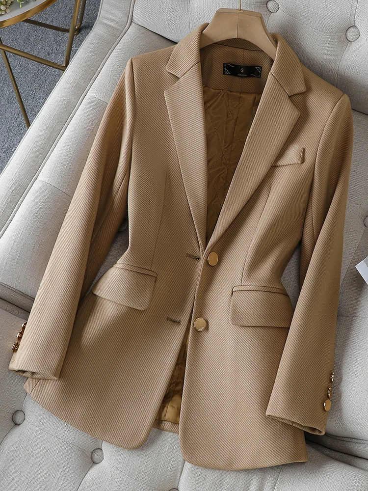 Fashion Ladies Blazer Women Gr - огляд і ціна Women Formal Wear With Black Blazer