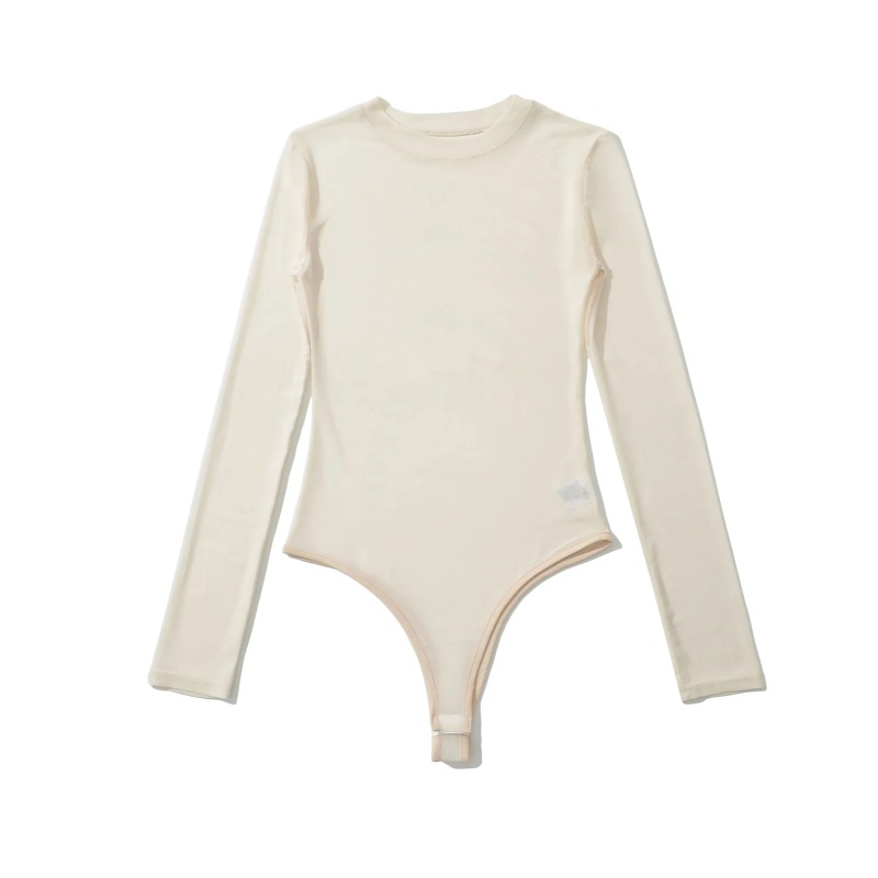Mesh Crewneck Long Sleeve Wome - огляд і ціна Women'S Formal Wear Jumpsuit