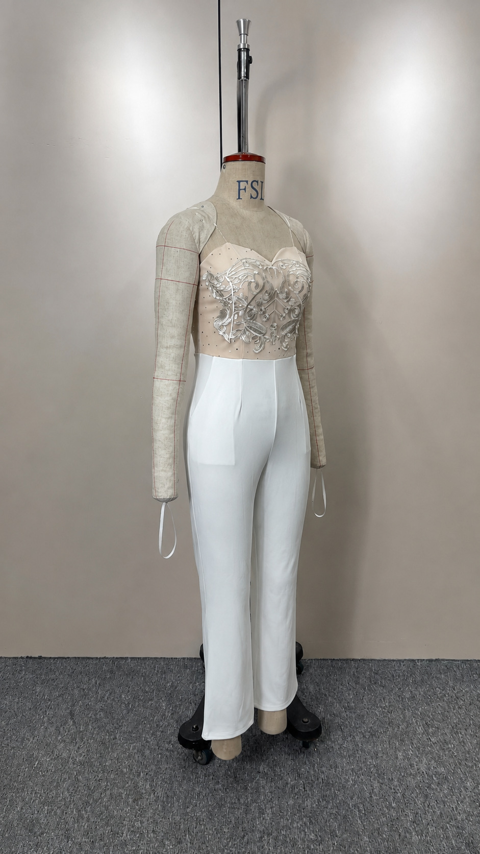 Sexy Bandeau Tube Top Jumpsuit - огляд і ціна Women'S Formal Wear Jumpsuit
