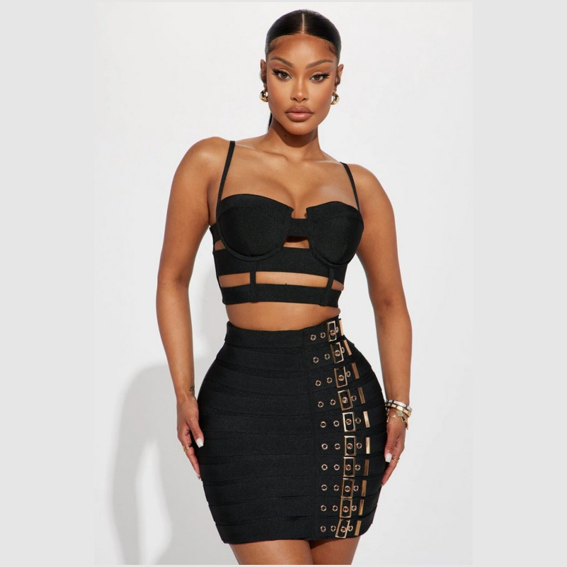 Black White Bandage Women Prom - огляд і ціна Women Formal Wear Belt