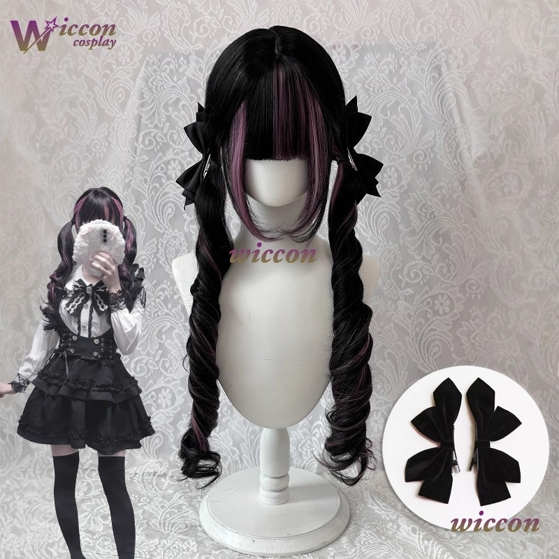 Comic ‌Black Wig with Pink Cos - огляд і ціна Women'S Formal Wear Jumpsuit