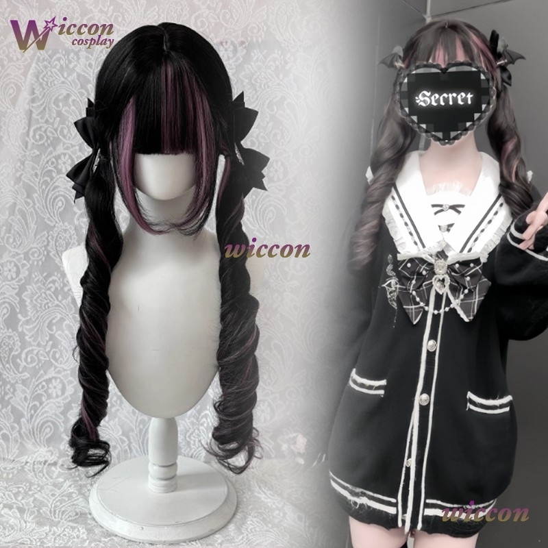 Comic ‌Black Wig with Pink Cos - огляд і ціна Women'S Formal Wear Jumpsuit